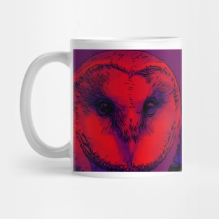 Owl Cool Cute Wise snowy Crazy Design Mug